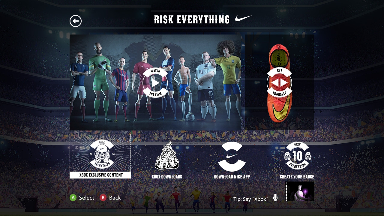 The Last Game Nike campaign visual